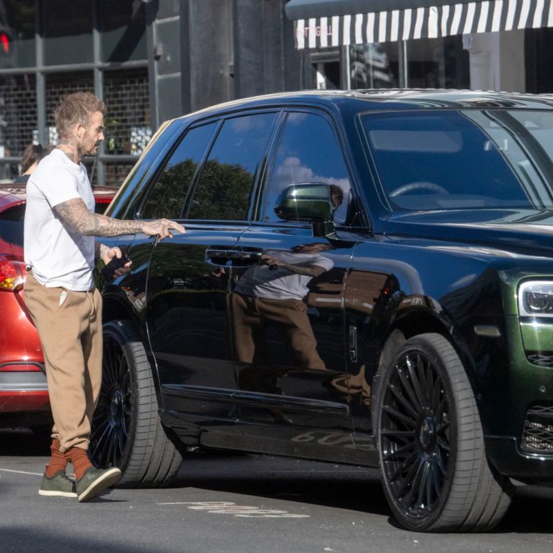 David Beckham's Rolls-Royce Cullinan Cost £400,000. It's Worth £220,000 Today. A Loss of £180,000.