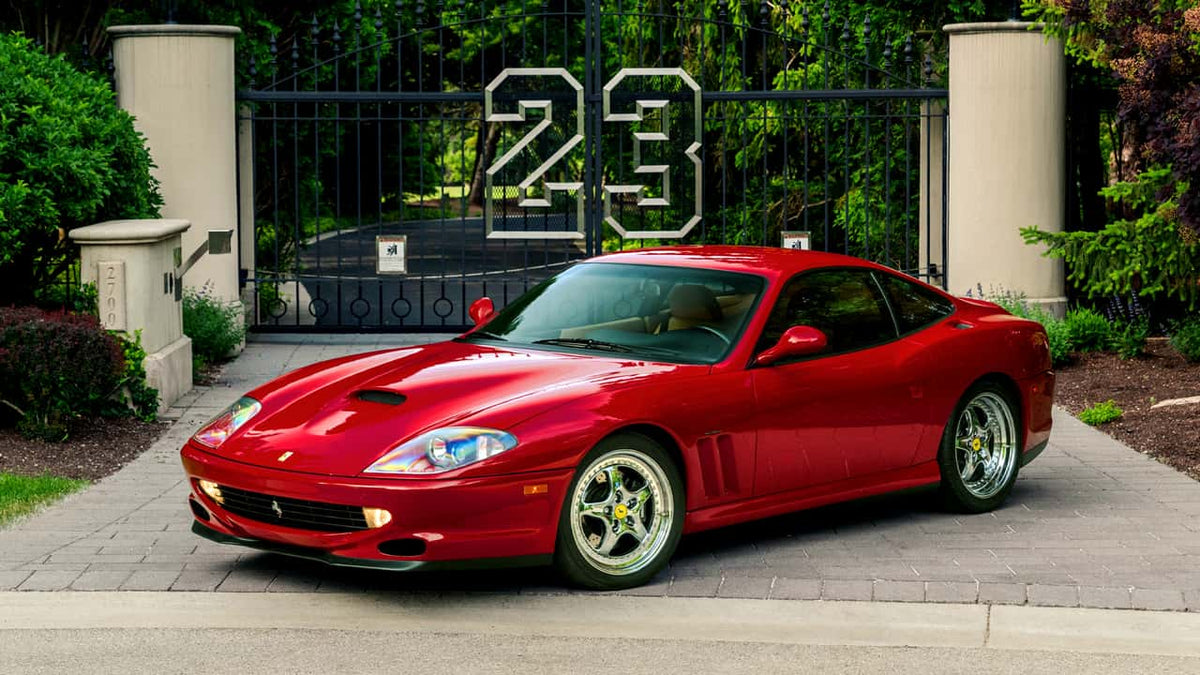 Michael Jordan's Ferrari 550 Just Sold for $2,700,000. The Previous Record Was $648,500.