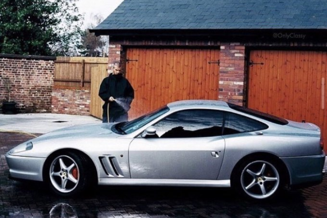 This Is David Beckham's Ferrari 550 Maranello. Here's What It's Worth Now.