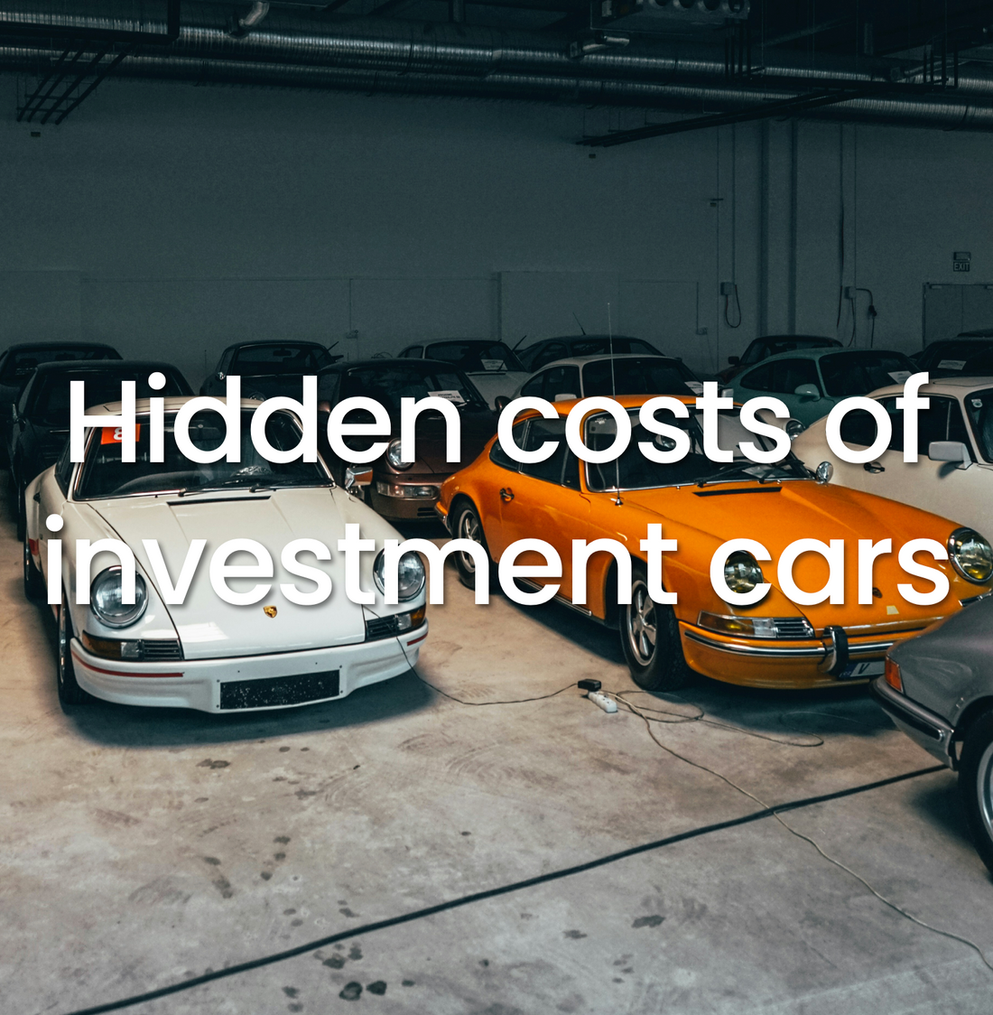 Hidden costs of investment cars