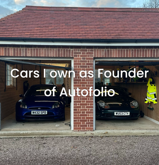 Cars I own as Founder of Autofolio