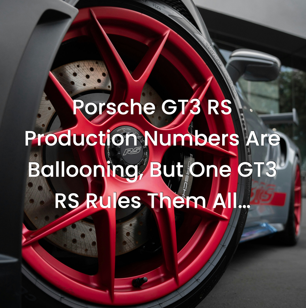 Porsche GT3 RS Production Numbers Are Ballooning, But One GT3 RS Rules ...
