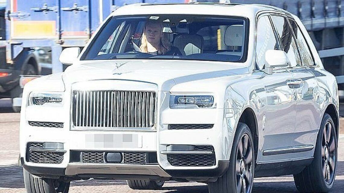 Erling Haaland's Rolls-Royce Cullinan Cost £400,000. It's Worth £220,000 Today. A Loss of £180,000