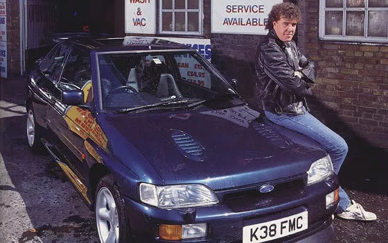 Jeremy Clarkson's Ford Escort RS Cosworth "Gary": £16,000 in 2012. £100,000 Today