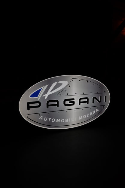 Illuminated Pagani Showroom Sign