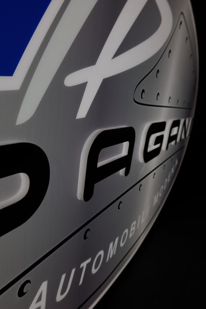 Illuminated Pagani Showroom Sign